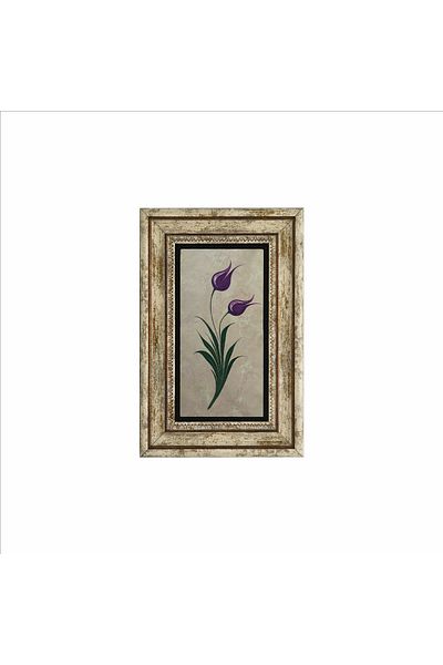 BAKSEPETE Pictură cu piatră naturală imprimată marmorată 20cmx30cm Drt-045