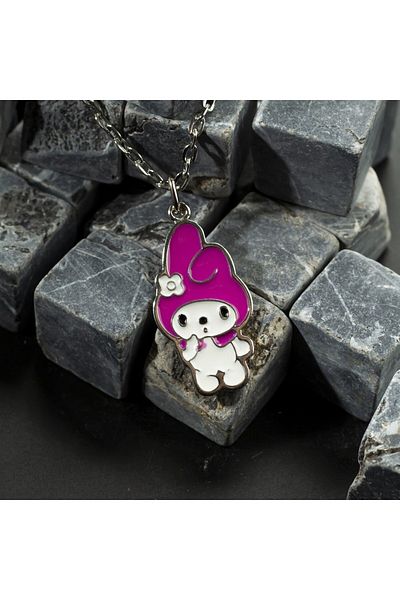 Touz Niiss Boutique Gothic Melody Kuromi Design Necklace