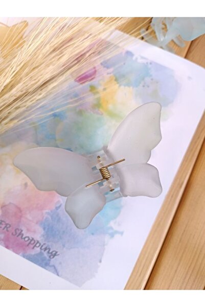 EyER Shoping Cataramă cu zăvor fluture pastel de cristal