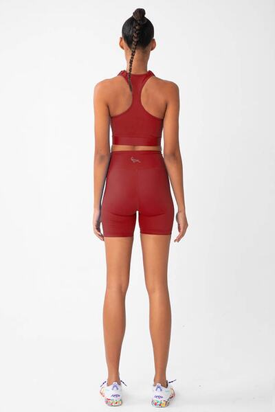 Oyster Biker Tayt Bordo