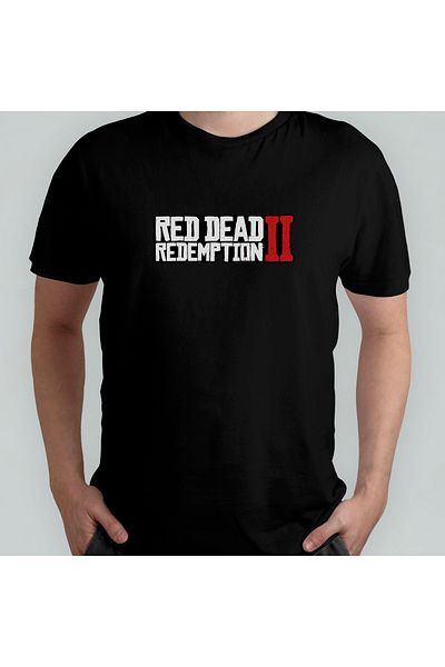 Pixxa Μοντέλο μπλουζάκι Red Dead Redemption 100% Cotton Crew Neck - 1