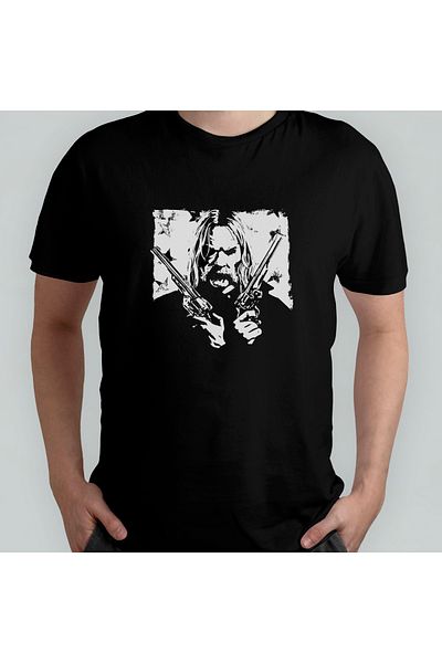 Pixxa Red Dead Redemption 100% Cotton Crew Neck T-shirt Model - 3