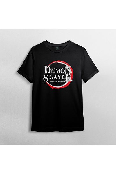 Pixxa Μοντέλο T-shirt Demon Slayer 100% Cotton Crew Neck - 1