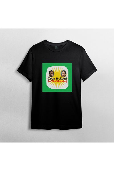 Pixxa Troy And Abed In The Morning - Community 100% Cotton Crew Neck T-shirt Μοντέλο - 4