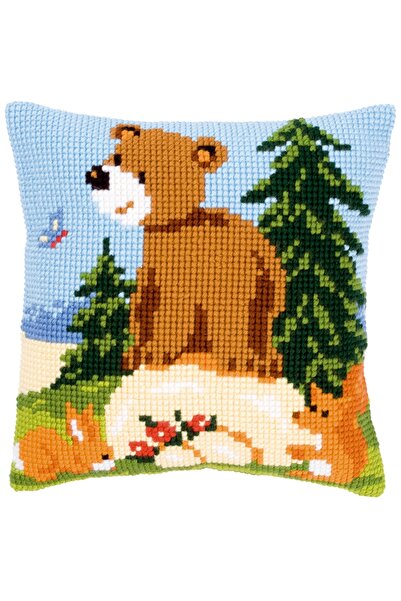 Vervaco Възглавница Pn 0144826 Бродирана плюшена играчка Аида плат