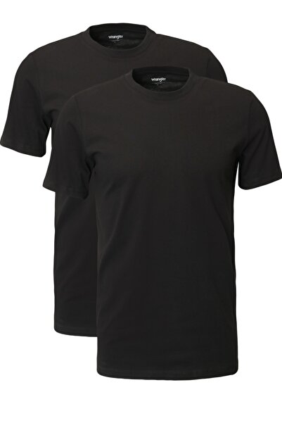 WRANGLER Regular Fit Regular Fit 2-Piece Crew Neck T-Shirt