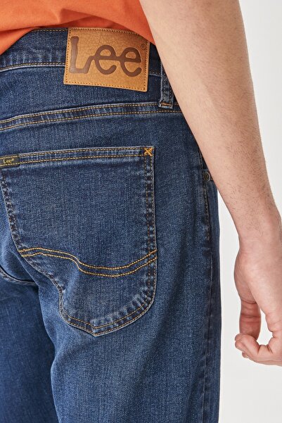 Lee Luke Slim Fit Düşük Bel Denim Esnek Jean Kot Pantolon