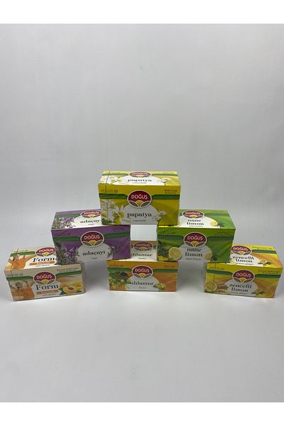 Doğuş Çay Economical Nativity Herb Tea Set - Tea Bag and Gift Package