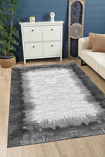stylehome Dijital Baskılı Kaymaz Tabanlı Yıkanabilir Salon Halısı