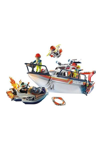 Playmobil Fire Rescue with Personal Watercraft