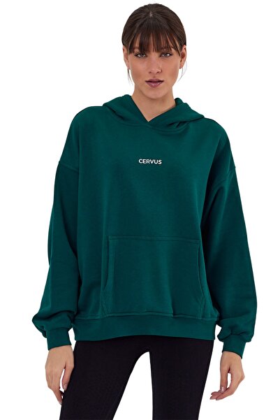 cervus Oversize kroj Dukserica sa kapuljačom