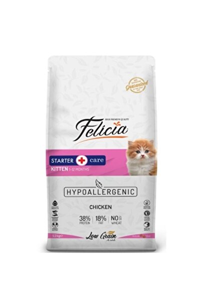 Felicia Kitten Hipoalerjik Düşük Tahıllı Yavru Kedi Maması 2 kg