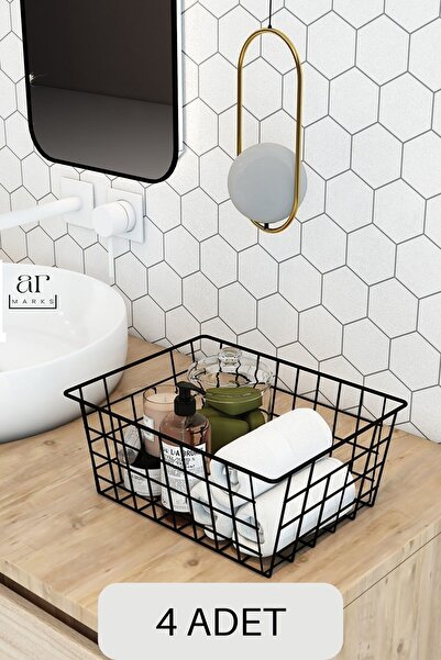 Armarks 4 Adet Tel Sepet Organizer Sepet Düzenleyici Organizer Dolap Içi Organizer