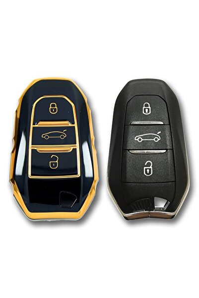 kral anahtar Peugeot 2008,3008,5008,citroen etc. Smart Key Nano Husă de contr...