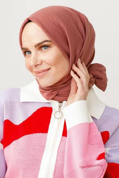 VALORSCARF Hijab Γυναικείο Σάλι Βαμβακερό Γλυκάνισο