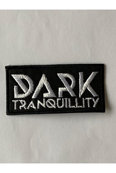 StüdyoÜmitTişört رقعة شعار Dark Tranquility، رقعة جينز، رقعة جينز