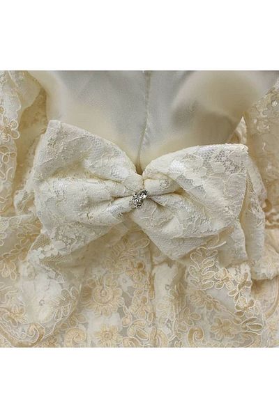Nipperland Baby Girl French Lace Special Occasion Dress - Baby Evening Dress
