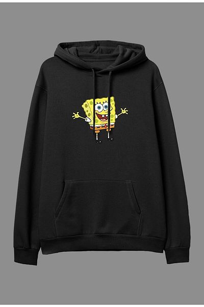 zip moda Hanorac imprimat SpongeBob