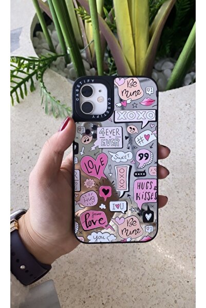 Cep Dizayn حافظة هاتف Xoxo Iphone 12 / 12 Pro مع مرآة