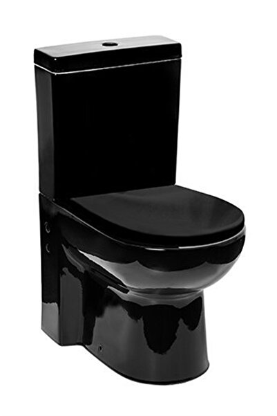 Newarc Modern Siyah Klozet Rezervuar Iç Takım Yavaş Kapanır Kapak 3822b