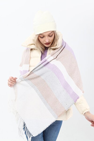 PHIL HILL وشاح شال ناعم منقوش