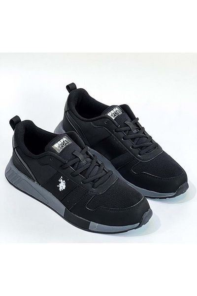 U.S. Polo Assn. U.S. Polo AssnDarko 2pr Black Men's Casual Sneakers - Black - 40