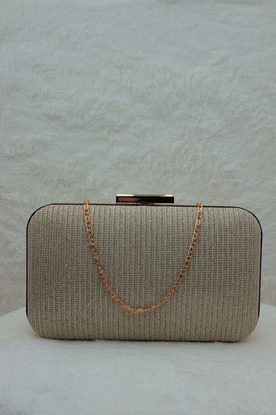 Sh Poly Βραδινό φόρεμα τσάντα Clutch Portfolio με λουράκι ώμου και τσάντα Çupra Gold 2023
