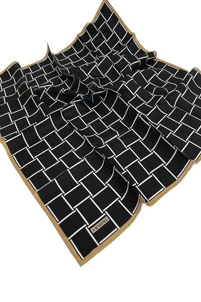 Armine Μεταξωτό κασκόλ 8246d (twill) (νοσταλγία)