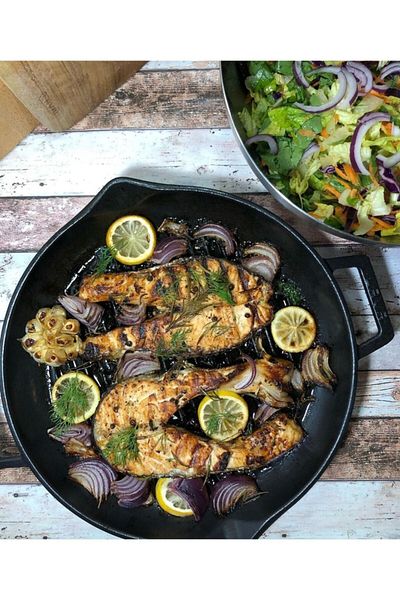 Lava Round Grill Pan with Cast Iron Handle Ø 28 Cm