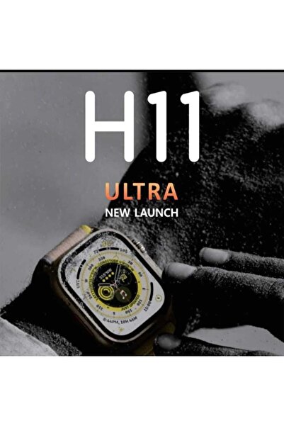 LEADER HOME H11 Ultra Watch 49mm Metal Kasa Akıllı Aksesuar Saat(İADESİZ)