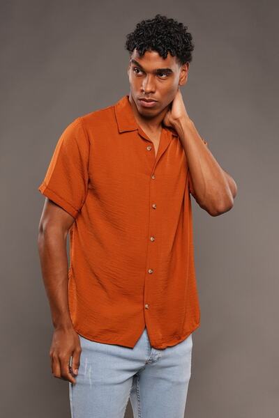 GABRİA ReGular Cut Short Sleeve Shirt