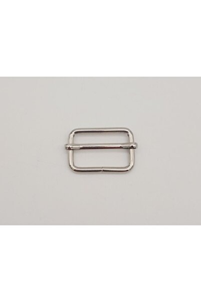 angel çanta aksesuar 3x2 Cm Aparat de reglare de culoare argintie Glisor