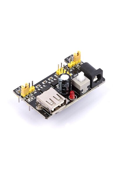 Genel Markalar Breadboard 3.3v 5v Güç Kaynağı Modülü Usb Besleme 2 Çıkışlı El...