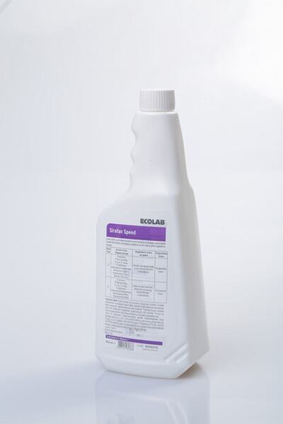 Ecolab Sirafan Speed Durulama Gerektirmeyen Hızlı Dezenfektan 750 ml