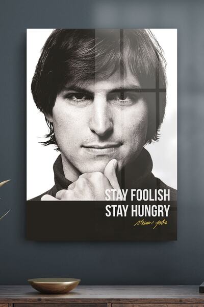 Decovetro Citaturi de Steve Jobs pe sticlă