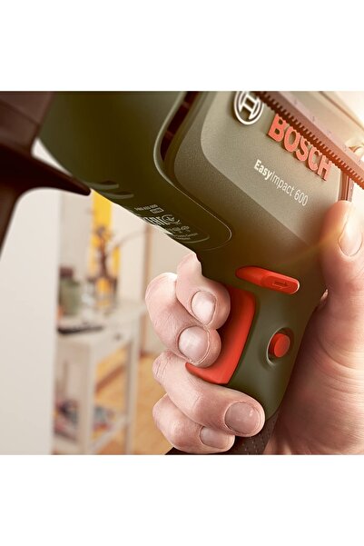 Bosch Darbeli Matkap Easyimpact 600 Watt 46 Parça Vidalama Ucu Lokma Ucu Seti Tornavida Seti