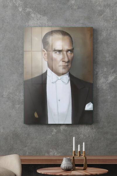 Decovetro Pictură pe sticlă Simokinli Atatürk