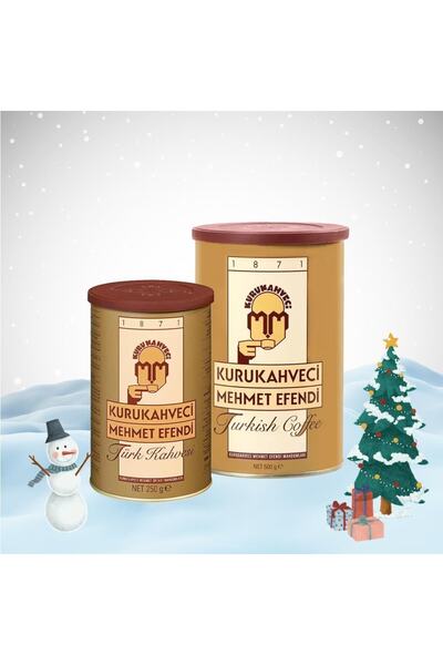 Mehmet Efendi كوروكاهفيسي محمد أفندي باقة رأس السنة قهوة تركية 250 جرام و 500...