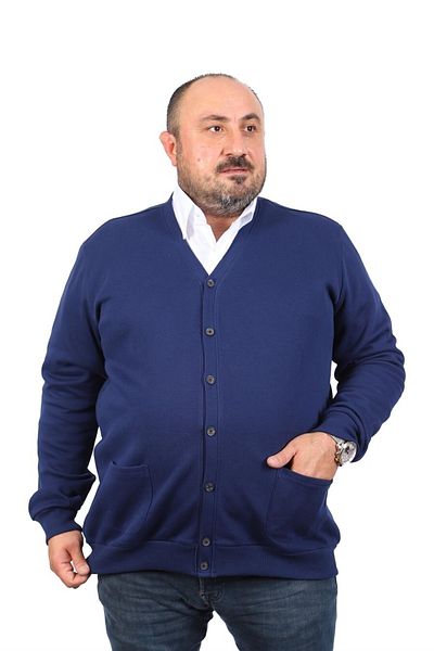 MocGrande Ζακέτα με κουμπιά διπλής όψης 22802
