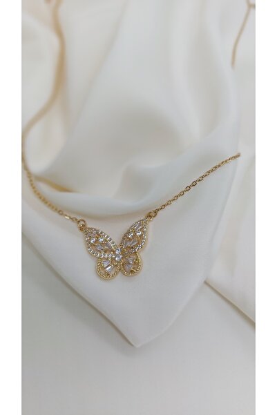 Çelik قلادة الفراشة زوهريم