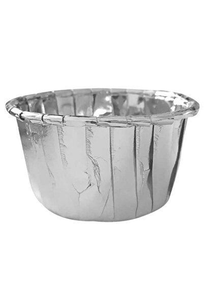 Genel Markalar Kap Kek Kapsülü Metalize Gümüş 25 Adet