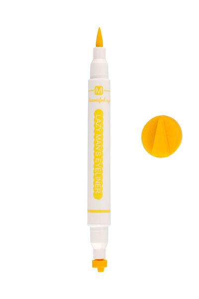 Tikatti Colorful Double Tray Eyeliner Yellow Triangle 05