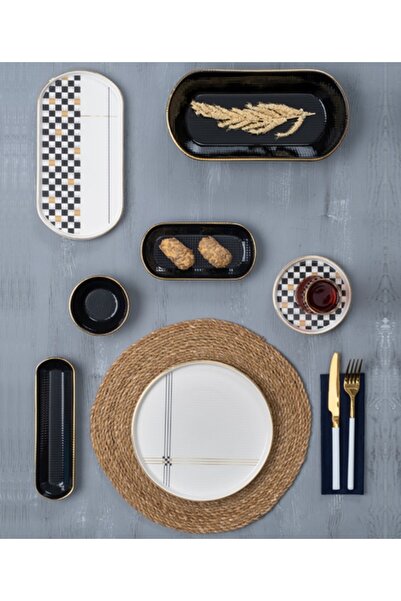 ACAR Lüks Porselen Luca 31 Parça Kahvaltı Takımı