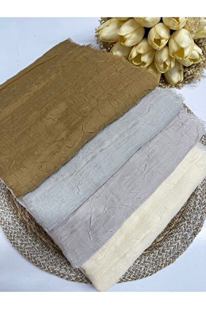 Helya Scarf Bambu Kraş Şal