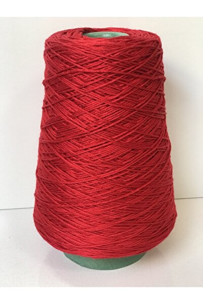 göçer Ață de tricotat de vară Acrilic: viscoză Super strălucitoare: roșu 250 gr