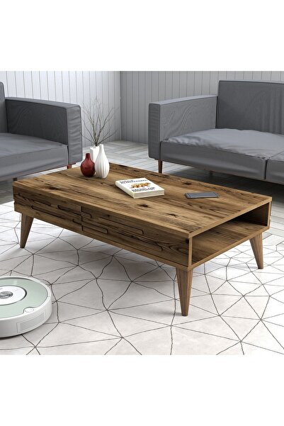 Variant Mobilya Valensiya Orta Sehpa - Ceviz / Ceviz