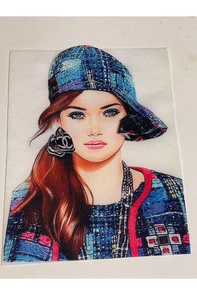 Gönülden Tasarım 23x18 Cm Pălărie în relief de piatră pentru fetiță Accesoriu...