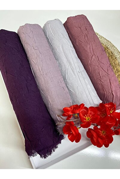 Helya Scarf Bambu Kraş Şal