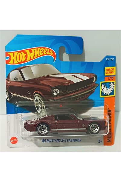 HOT WHEELS 65 Mustang 2+2 Fastback (bordo)