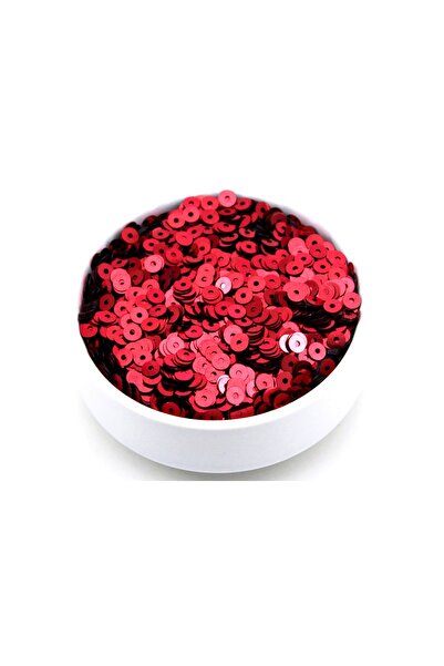 yfhobi 10 Gram- 5 Mm Plastik Payet Pul Ortadan Delik Güpür, Takı, Kumaş Ve Sü...